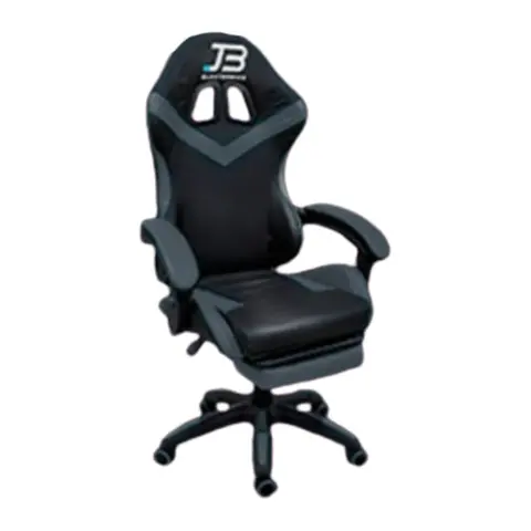 SILLA GAMER JB ELECTRONICS NEGRO/GRIS