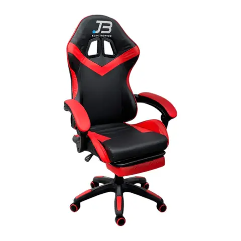 SILLA GAMER JB ELECTRONICS NEGRO/ROJO