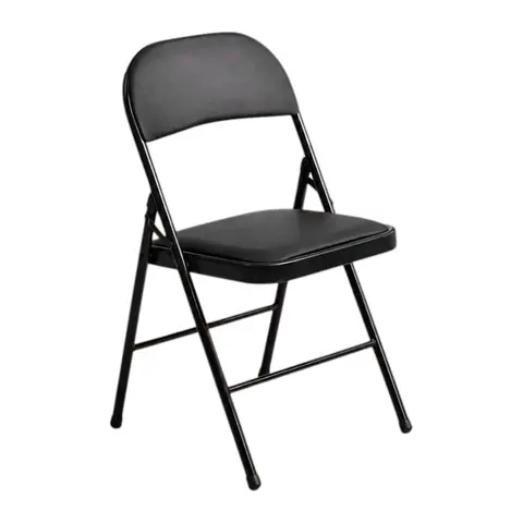 SILLA PLEGABLE NEGRA
