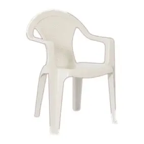 Silla Ratan con Brazos Glamour Beige