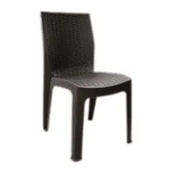 Silla Ratan Corsa sin Brazo Cafe Pica