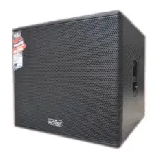 Sub Bajo Amplificado Grober Advanta Sub 18" 2000W