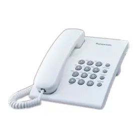 Telefono Alambrico Panasonic TS500 Blanco