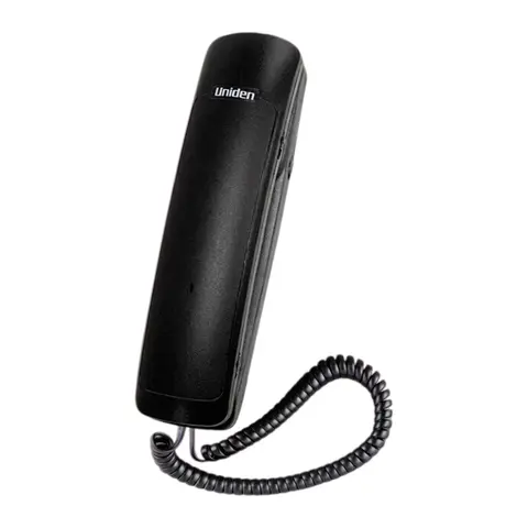 TELEFONO UNIDEN ALAMBRICO DE PARED NEGRO