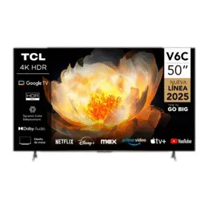 Televisor 50" TCL Google TV 4K UHD