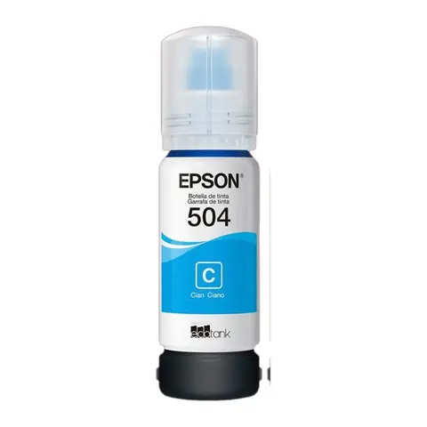 TINTA EPSON T504 CIAN 70ML