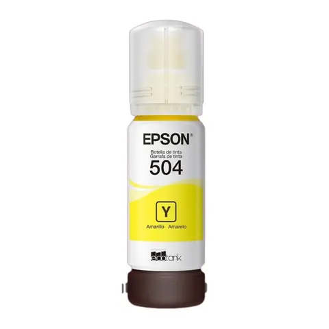 TINTA EPSON T504 YELLOW 70ML