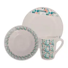 Vajilla Porcelana X12PZS Redonda
