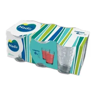 Vasos Laguna 6 Piezas 9 OZ