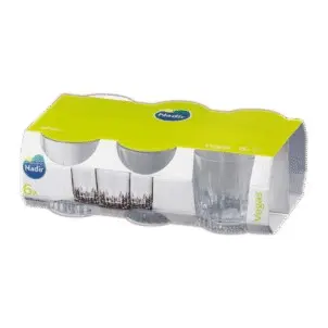 Vasos Vegas 6 Piezas 9 3/4OZ
