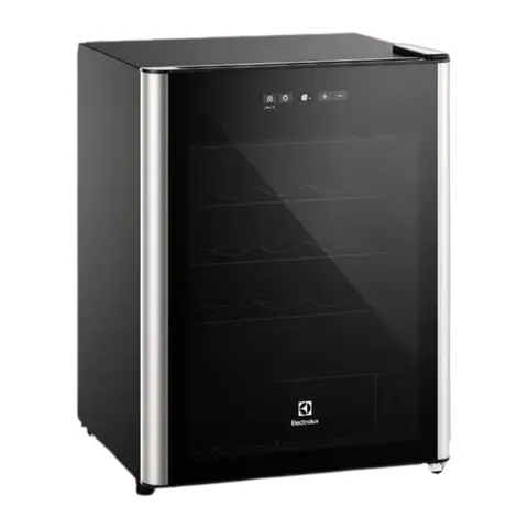 Vinera Electrolux One Door Frost 24 botellas Black