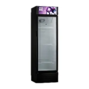 Vitrina Home 309 Litros Negra