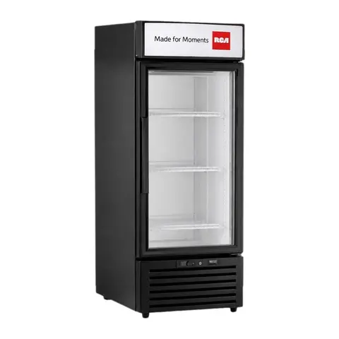 Vitrina RCA Showcase Vertical 170L Negro