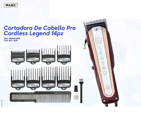 Cortadora De Cabello Pro Cordless Legend 14pz