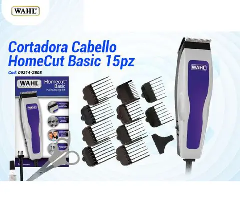 Cortadora Cabello HomeCut Basic 15pz
