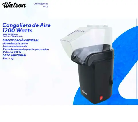 Canguilera de Aire 1200 Watts