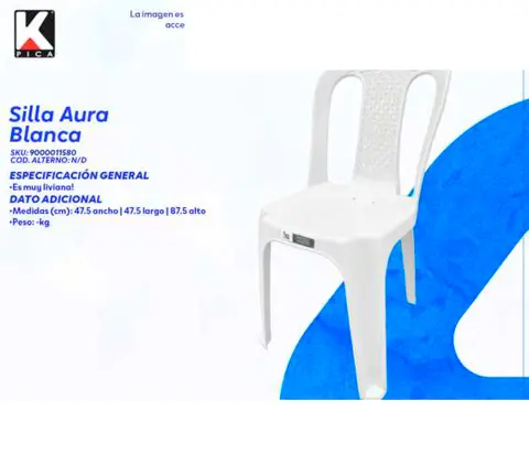 Silla Aura Blanca