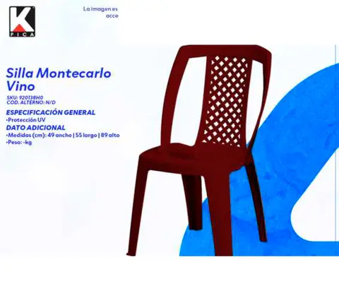Silla Montecarlo Vino