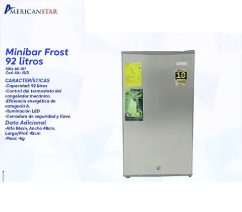Minibar Frost 92 litros