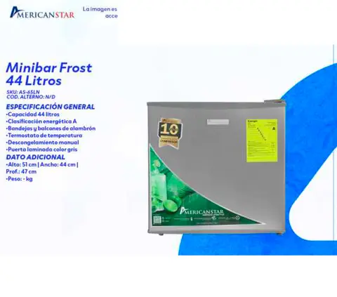 Minibar Frost 44 Litros