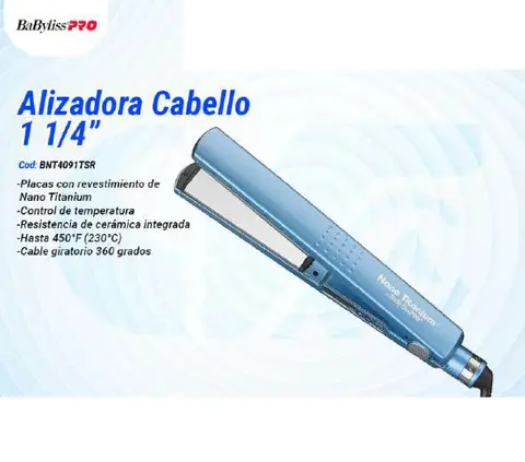 Alizadora Cabello 1 1/4"