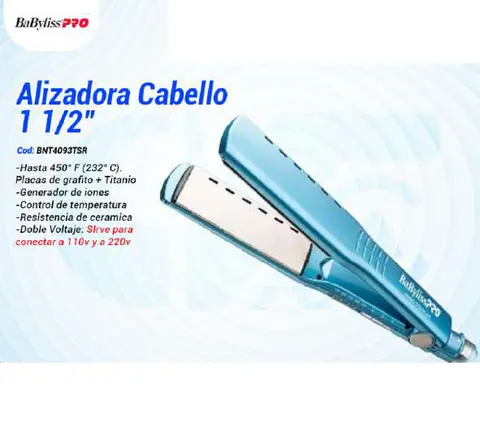Alizadora Cabello 1 1/2" (BNT4093TSR)
