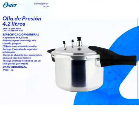 Olla de Presión 4.2 litros