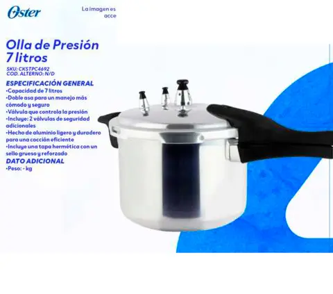 Olla de Presión 7 litros