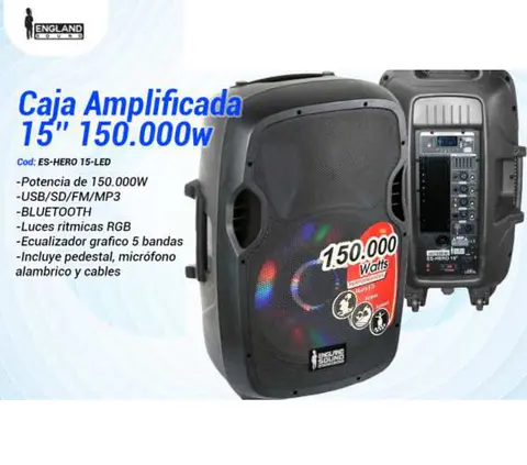Caja Amplificada 15"