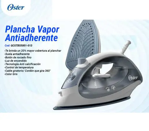 Plancha Vapor Antiadherente (Oster GCSTBS5001-013)