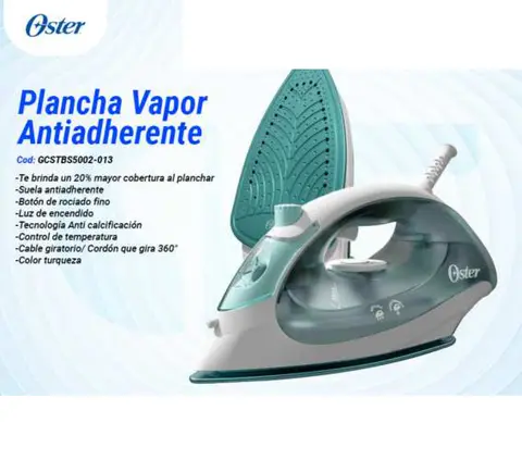 Plancha Vapor Antiadherente (Oster GCSTBS5002-013)