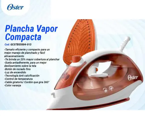 Plancha Vapor Compacta