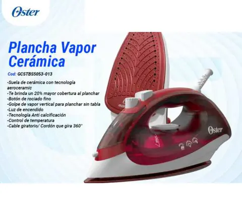 Plancha Vapor Cerámica (Oster GCSTBS5053-013)
