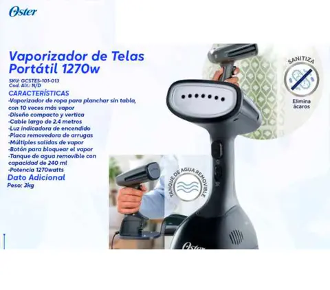 Vaporizador de Telas Portátil 1270w