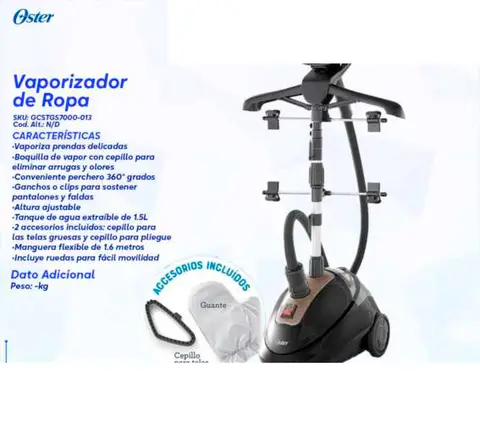 Vaporizador de Ropa (Oster)