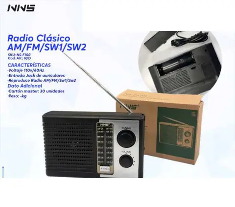 Radio Clásico AM/FM/SW1/SW2
