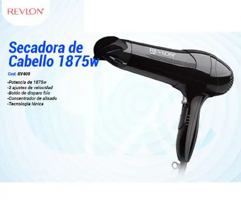 Secadora de Cabello 1875w (RV408)