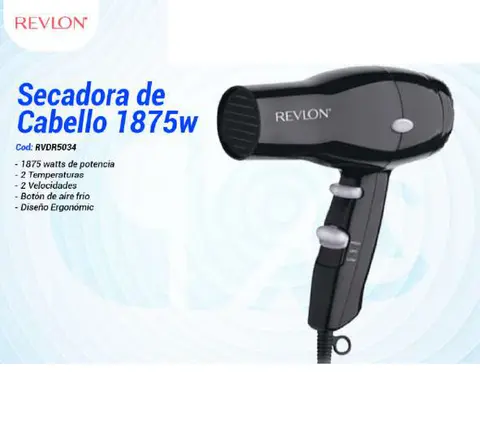 Secadora de Cabello 1875w (RVDR5034)