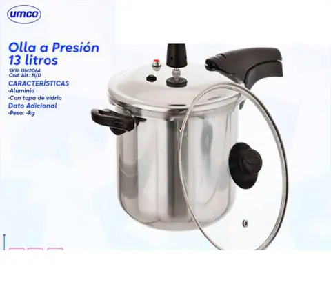 Olla a Presión 13 litros