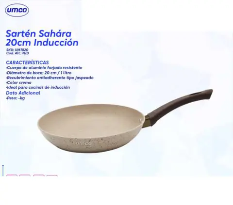 Sartén Sahara 20cm Inducción