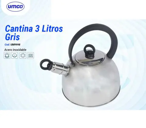 Cantina 3 Litros Gris