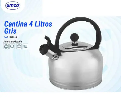 Cantina 4 Litros Gris