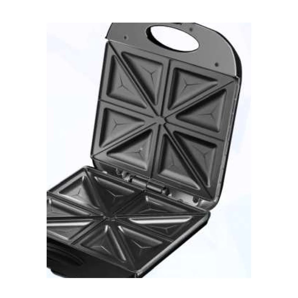 Sanduchera 4 Panes Negro