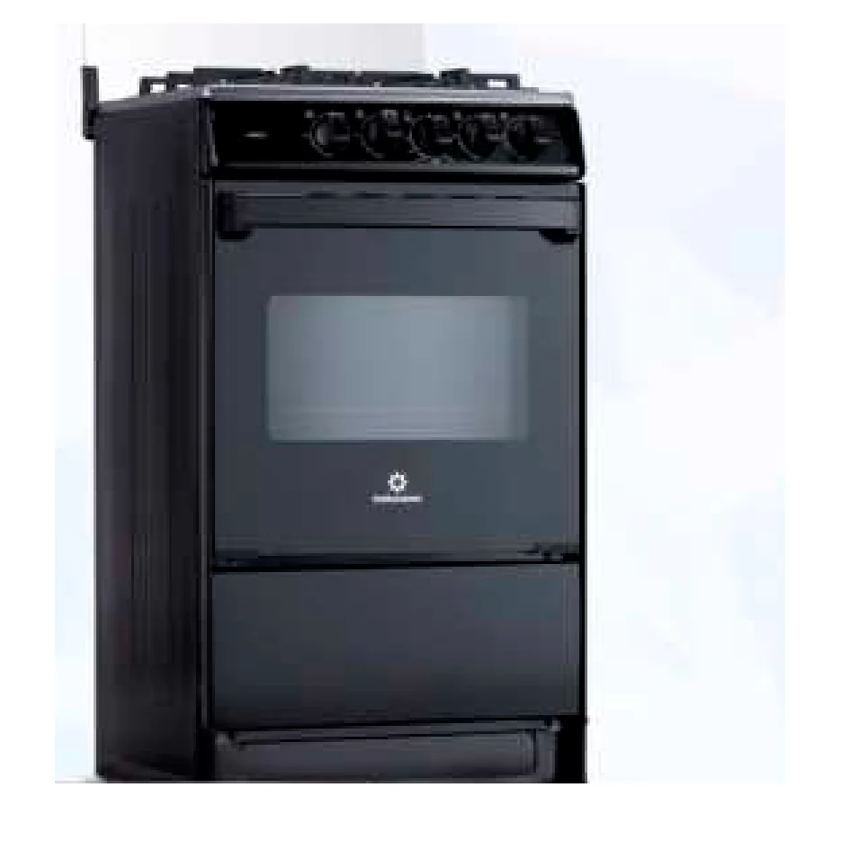 Cocina a Gas 20" 4 Quemadores (Indurama CANELA)