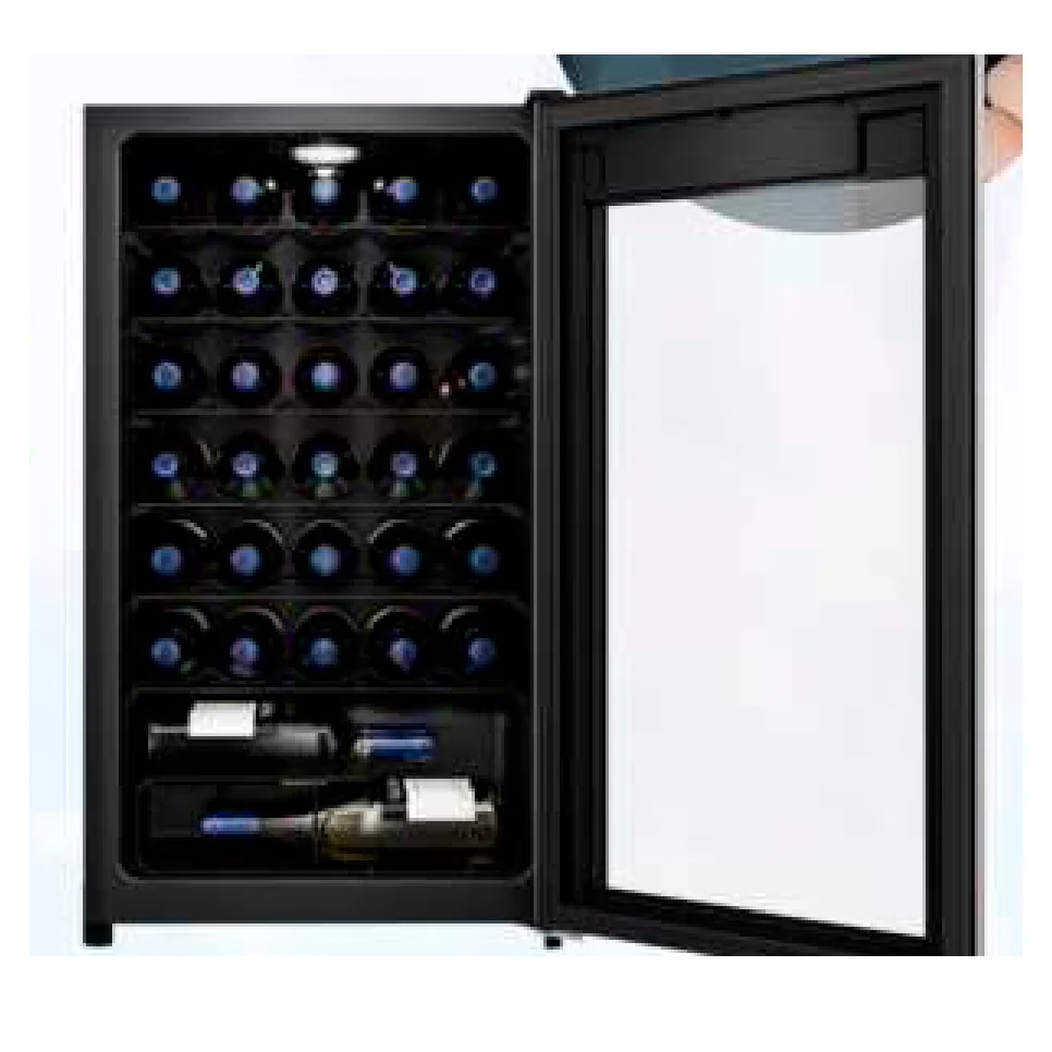 Vinera 34 Botellas Con Panel Digital Led