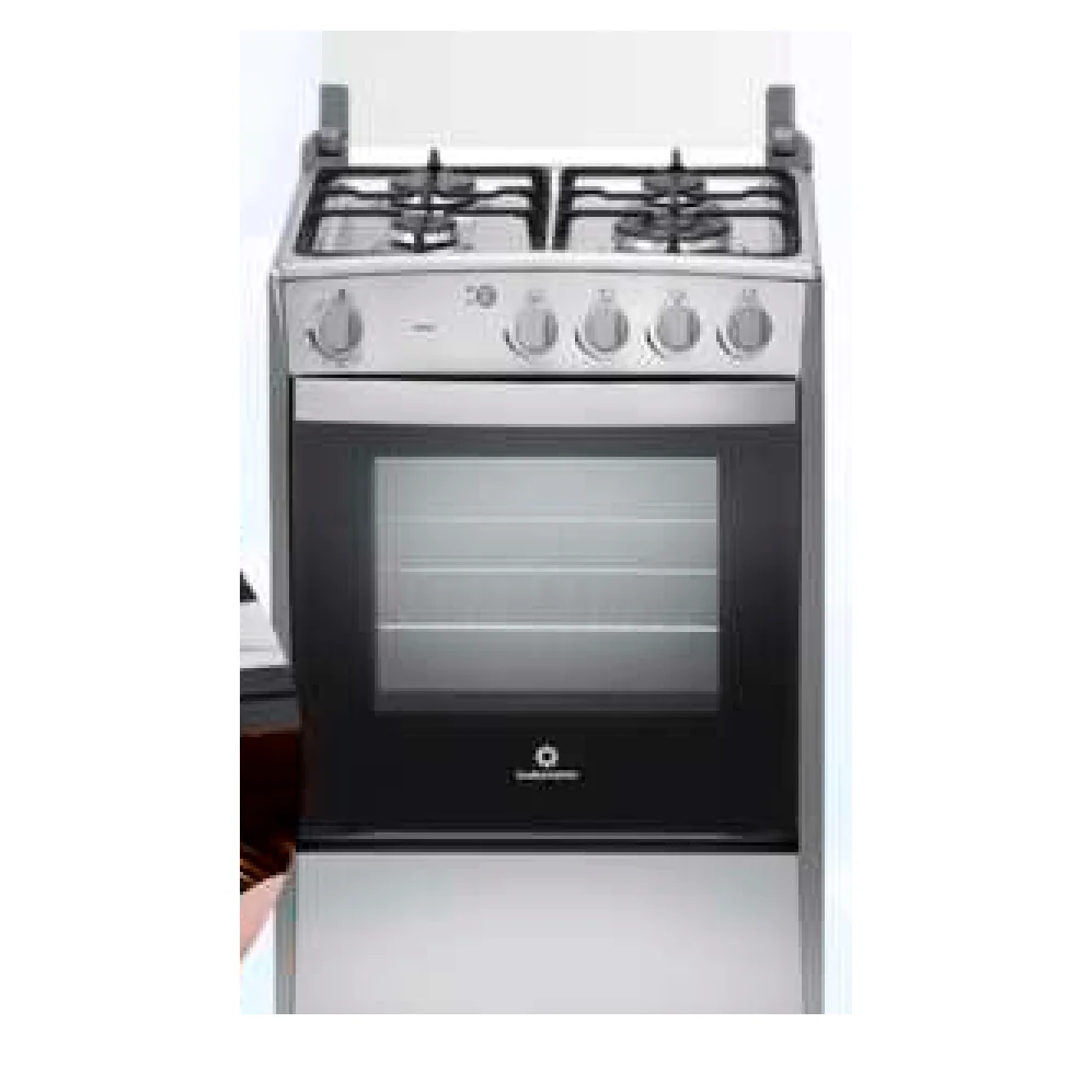 Cocina a Gas 24" 4 Quemadores + Grill (Indurama)