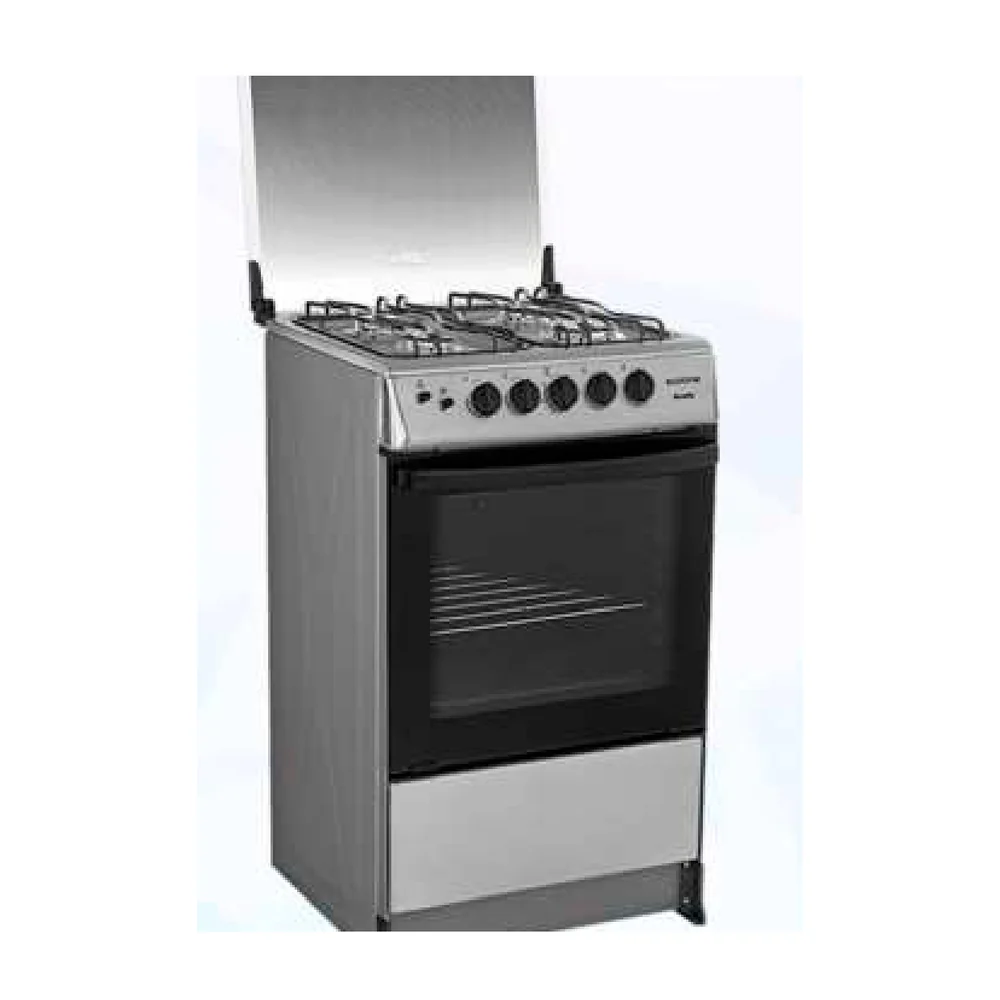 Cocina a Gas 21" 4 Quemadores (Ecoline NOELIA C-T-INOX)