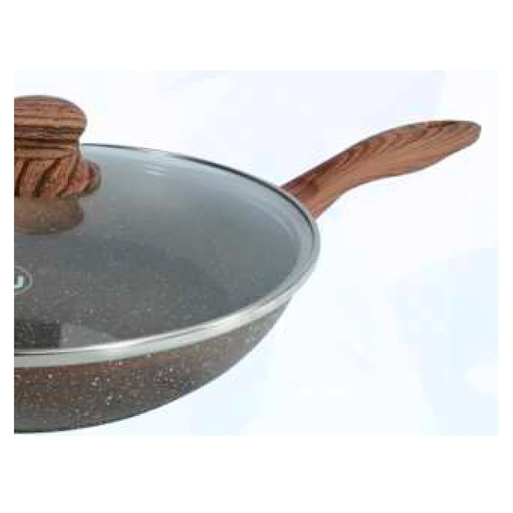 Sartén Grecia Tapa de Vidrio 28cm