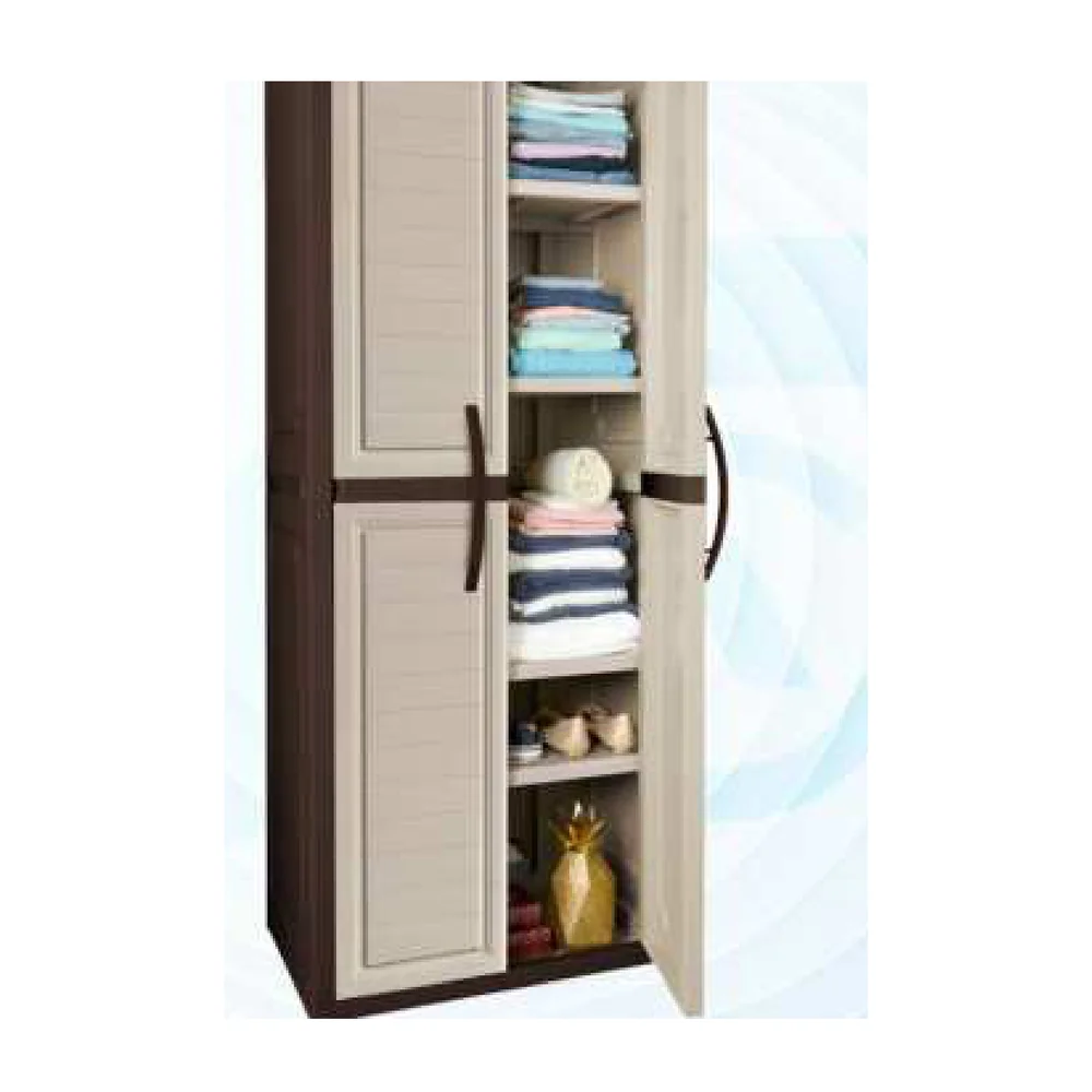 Armario Alto Madeira Beige/Café (Casa Pica 9000005026)