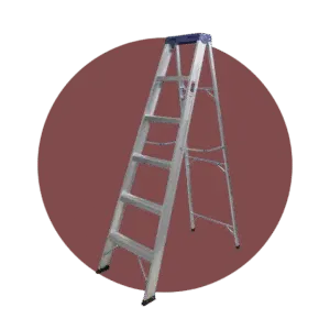 Escalera de Aluminio Tipo Tijera 6 Peldanos